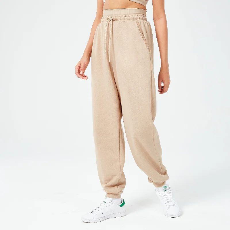 Women's Travel Attire Huge Discounts This Week Retrograde Plush Joggers - Cobblestone Marl Women's Travel Attire Huge Discounts This Week Retrograde Plush Joggers - Cobblestone Marl