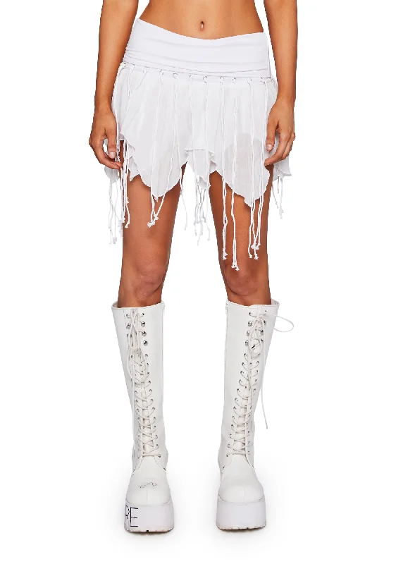 Tailored Clothing For Women Exclusive Fashion Deals Just A Mirage Mini Skirt - White Tailored Clothing For Women Exclusive Fashion Deals Just A Mirage Mini Skirt - White
