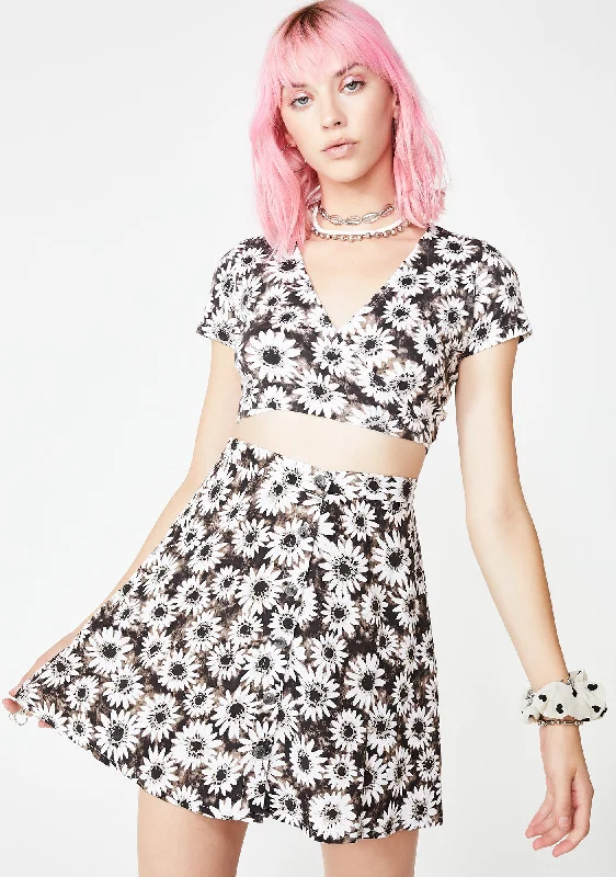 Affordable Women's Apparel Hot Items Dyed Daisy Andrea Skirt