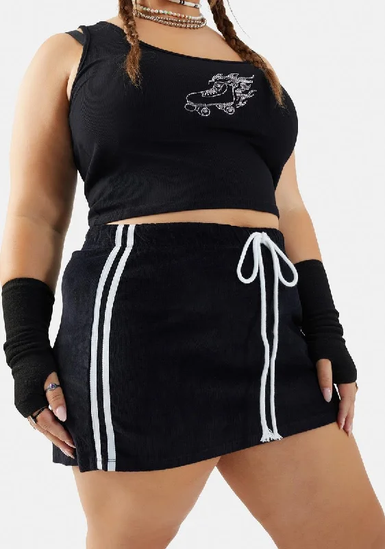 Women's Travel Garments Flash Sale Fever Plus Start Some Drama Mini Skirt