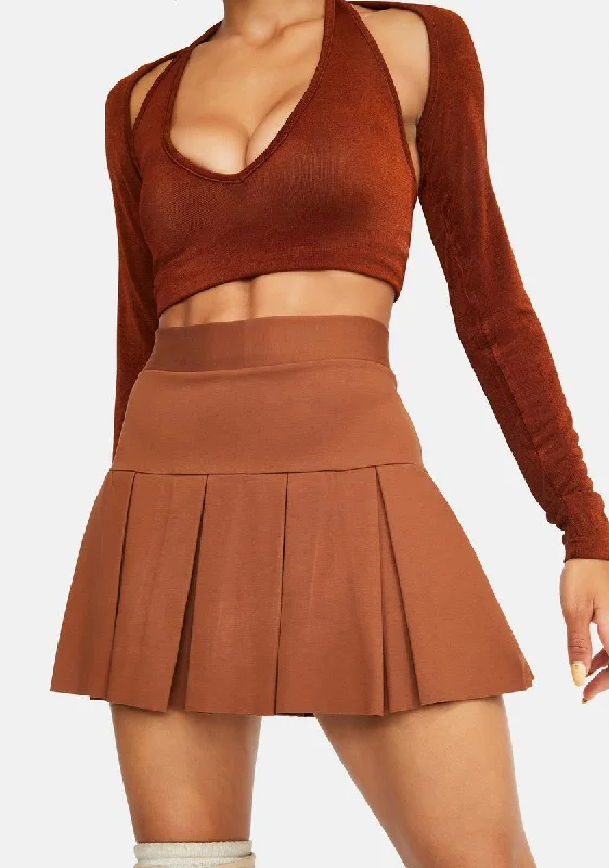 Timeless Women's Apparel Special Offers, Don't Miss Model Moment Pleated Mini Skirt