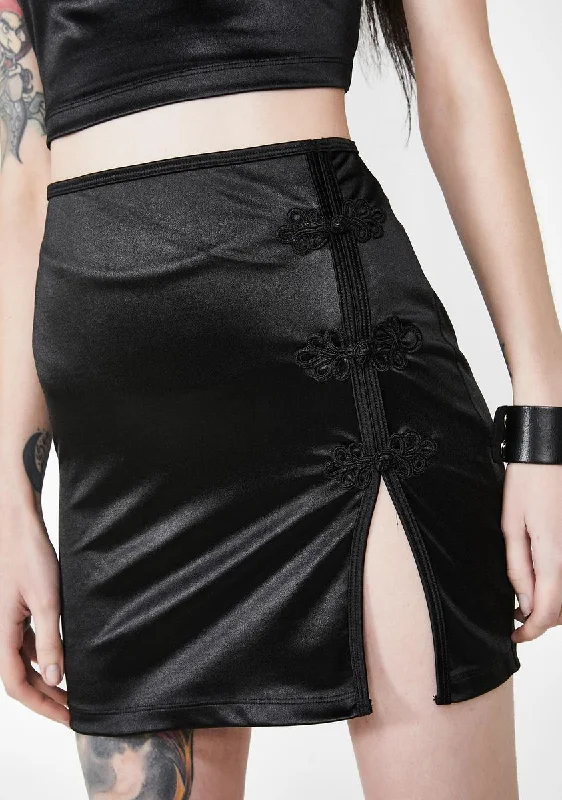 Women's Holiday Attire Laid-Back Fashion Offers Shena Mini Skirt
