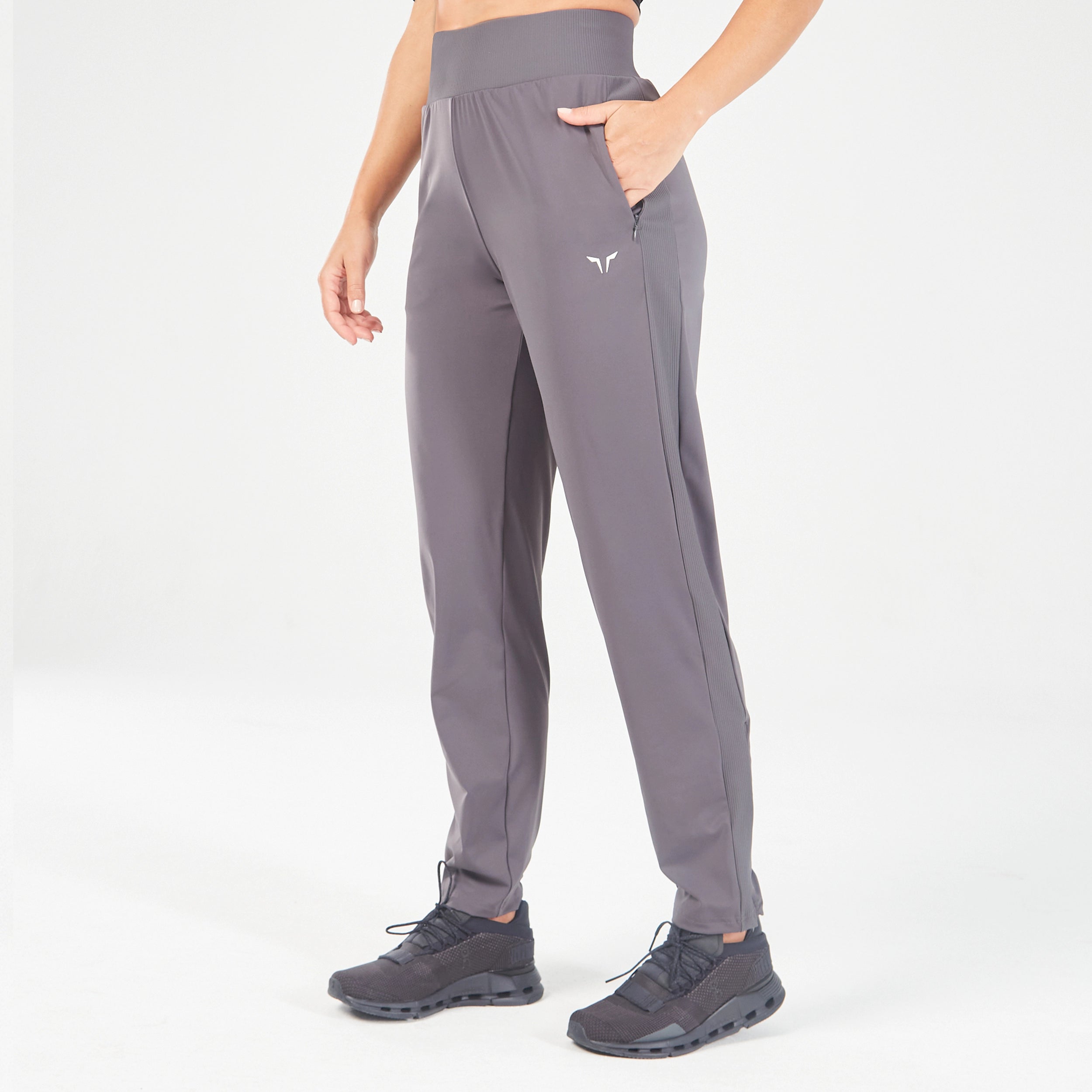 Women's Clothing For Holiday Travel Huge Markdowns Core Flare Joggers - Asphalt