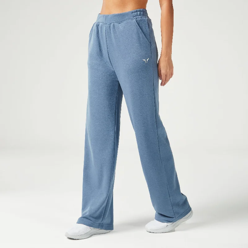 Women's Everyday Garments Chic Style Discounts Essential Straight Leg Joggers - Coronet Blue