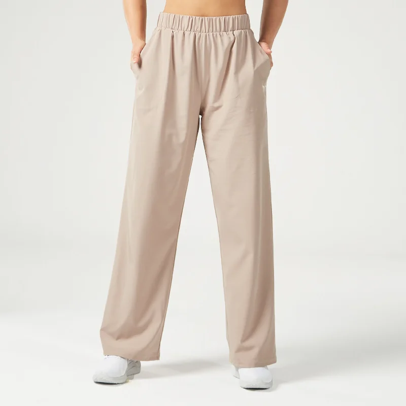 Women's Luxury Attire Style Redefined Essential Stretch Training Joggers - Cobblestone