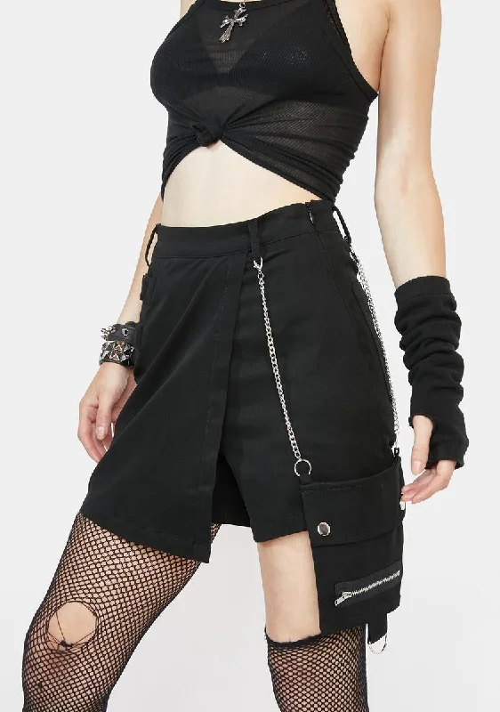 Women's Clothes For Special Occasions Style Breakthroughs Punk Morpho Drill Skort