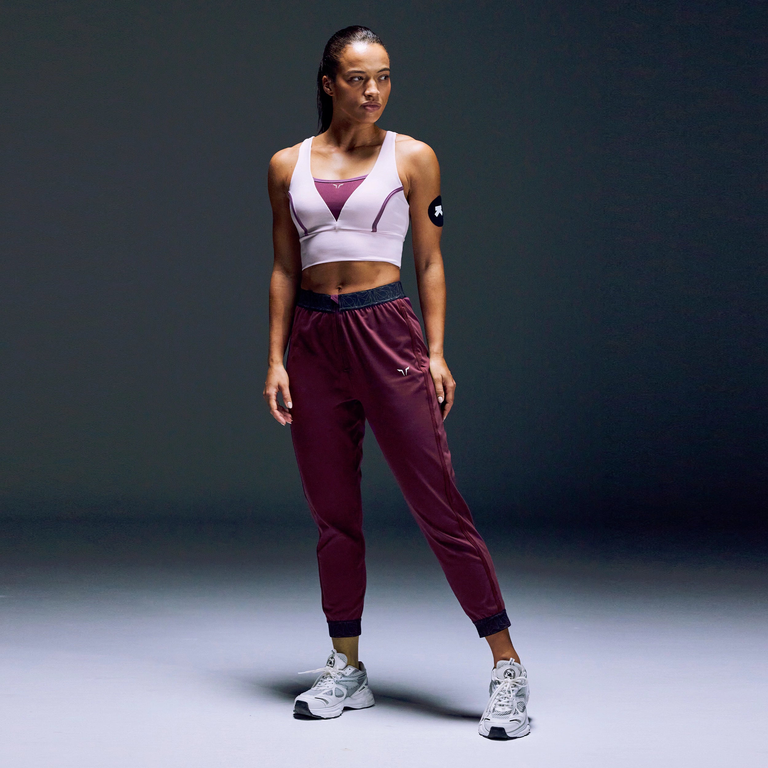 Women's Vacation Clothes Vintage-Modern Style Offers LAB360° 7/8 Joggers - Grape