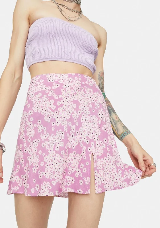Women's Outfit For The Office Luxury Fashion Hello Spring Floral Mini Skirt