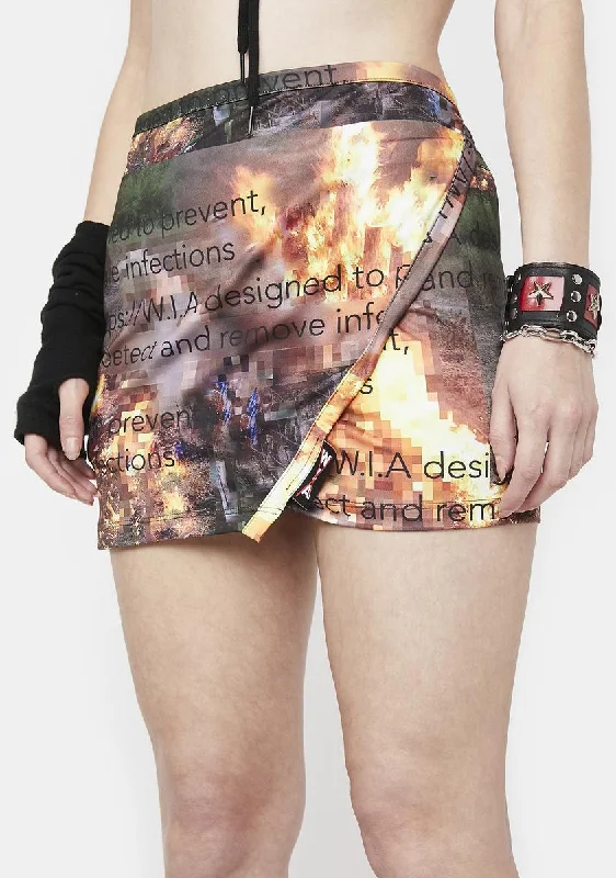 Women's Elegant Formal Outfit Luxury Casual Deals Purification Mini Skirt