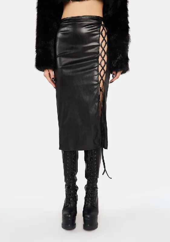Casual Chic Clothing For Women Chic Style Discounts Pretty In Punk Vegan Leather Midi Skirt Casual Chic Clothing For Women Chic Style Discounts Pretty In Punk Vegan Leather Midi Skirt