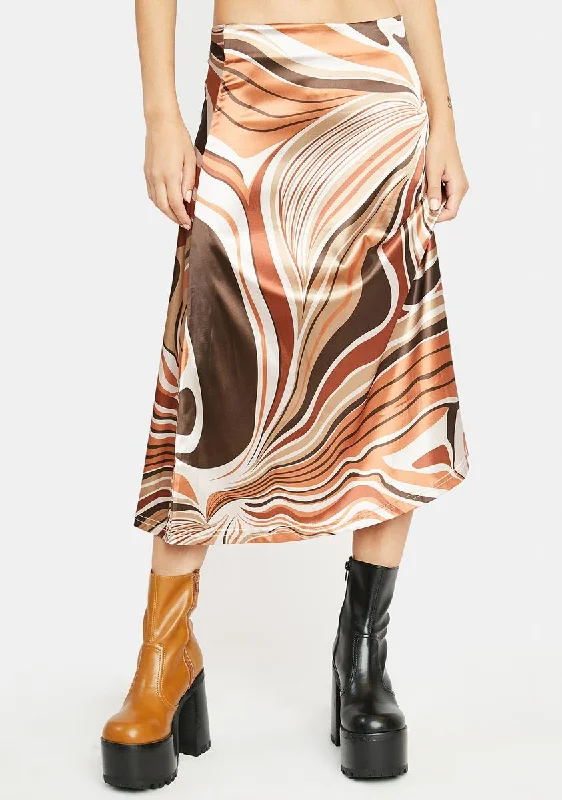 Women's Comfy Attire For Lounging Massive Savings Tell Me I'm Pretty Midi Skirt