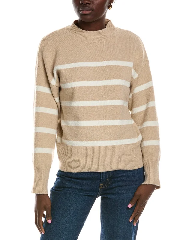 Women's Office Attire Budget Saver Brook + Lynn Striped Sweater