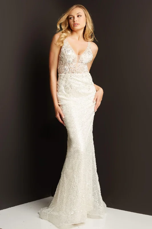 Casual Apparel For Women Dive Into Trendy Styles Jovani 06764 Sequin Long Wedding Dress Casual Apparel For Women Dive Into Trendy Styles Jovani 06764 Sequin Long Wedding Dress