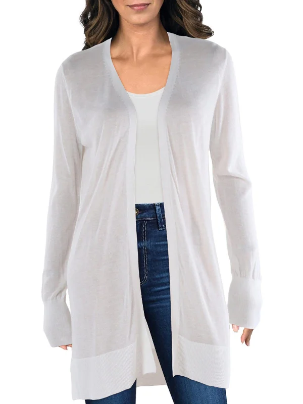 Women's Relaxed Outfit Chic Trends Unveiled Womens Sheer Open Front Cardigan Sweater