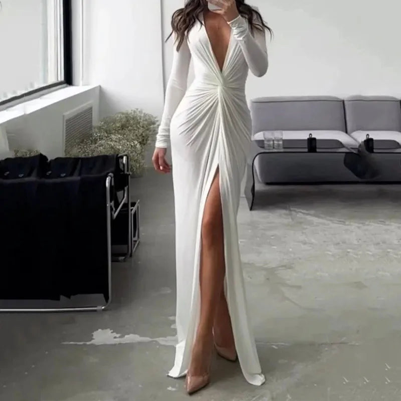 Women's Clothing For Special Occasions Chic Trends Unveiled Spring Bodycon Dresses Designer Party Prom Deep V Neck Sexy Elegant Stylish Fashionable Maxi Dress Women's Clothing For Special Occasions Chic Trends Unveiled Spring Bodycon Dresses Designer Party Prom Deep V Neck Sexy Elegant Stylish Fashionable Maxi Dress