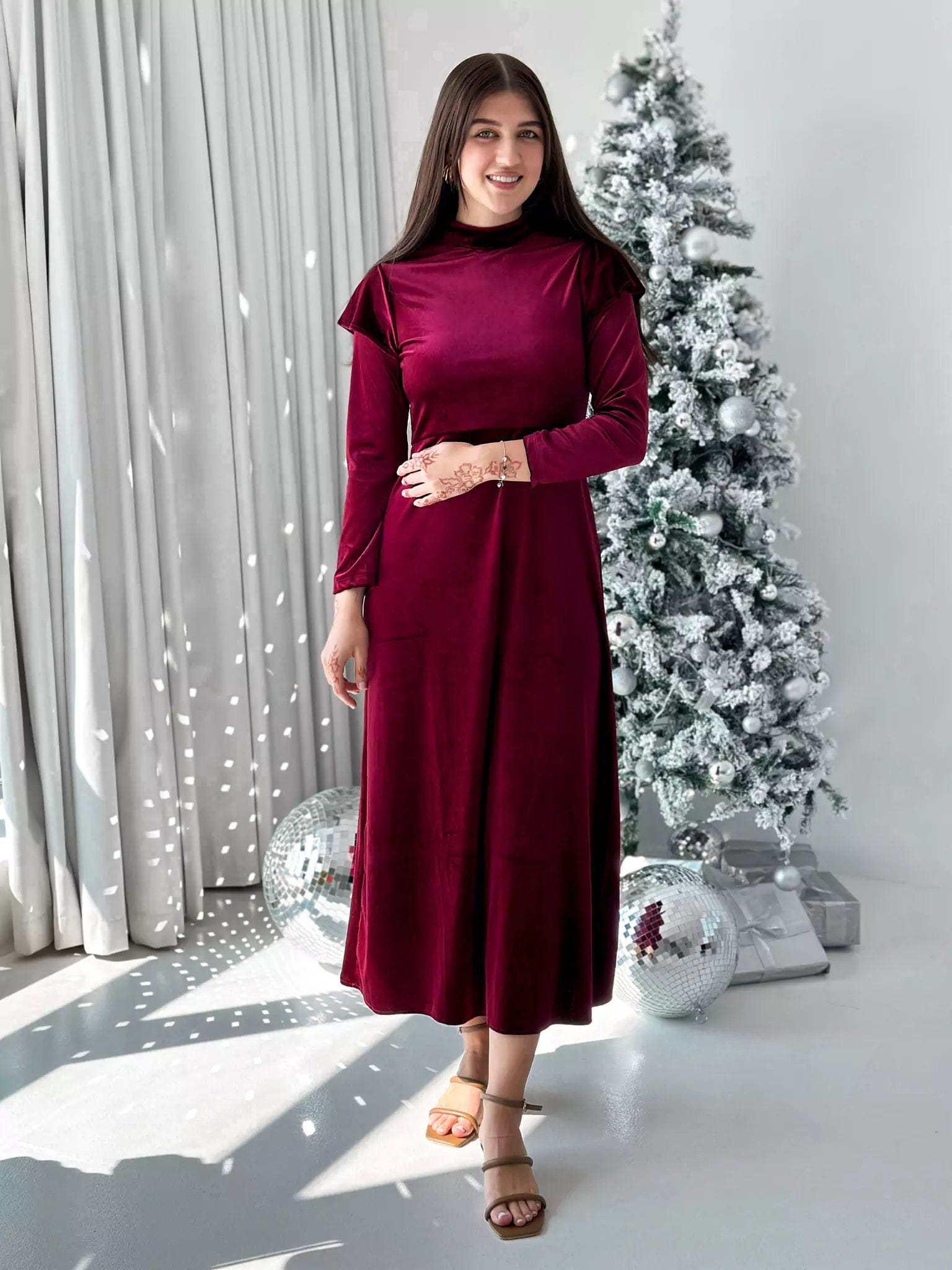 Women's Comfortable Clothes For Weekends Unbeatable Prices Hope Velvet Dress - Plum Women's Comfortable Clothes For Weekends Unbeatable Prices Hope Velvet Dress - Plum
