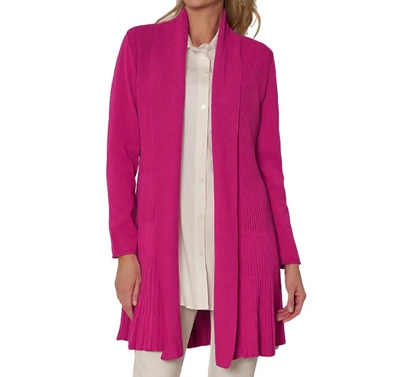 Women's Clothing For Outdoor Activities Hot Styles Go To Cardigan In Orchid