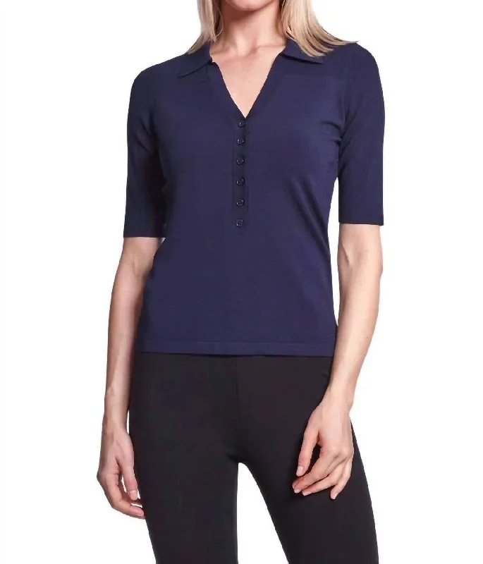 Comfortable Lounge Clothing Timeless Elegance Redefined Webb Sweater In Navy