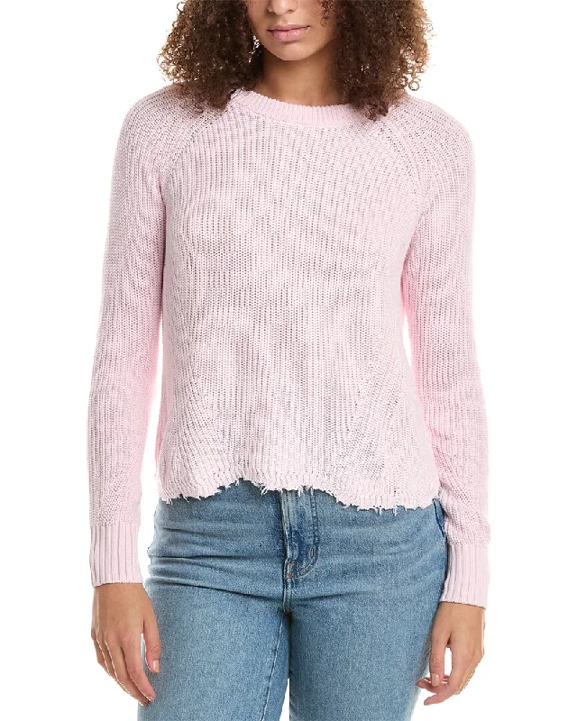 Women's Outerwear Garments Cozy Chic Promotions Cotton by Autumn Cashmere Scalloped Sweater Women's Outerwear Garments Cozy Chic Promotions Cotton by Autumn Cashmere Scalloped Sweater