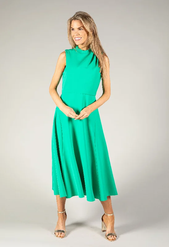 Stylish Women's Clothing Best-Sellers High Neck Sleeveless Dress
