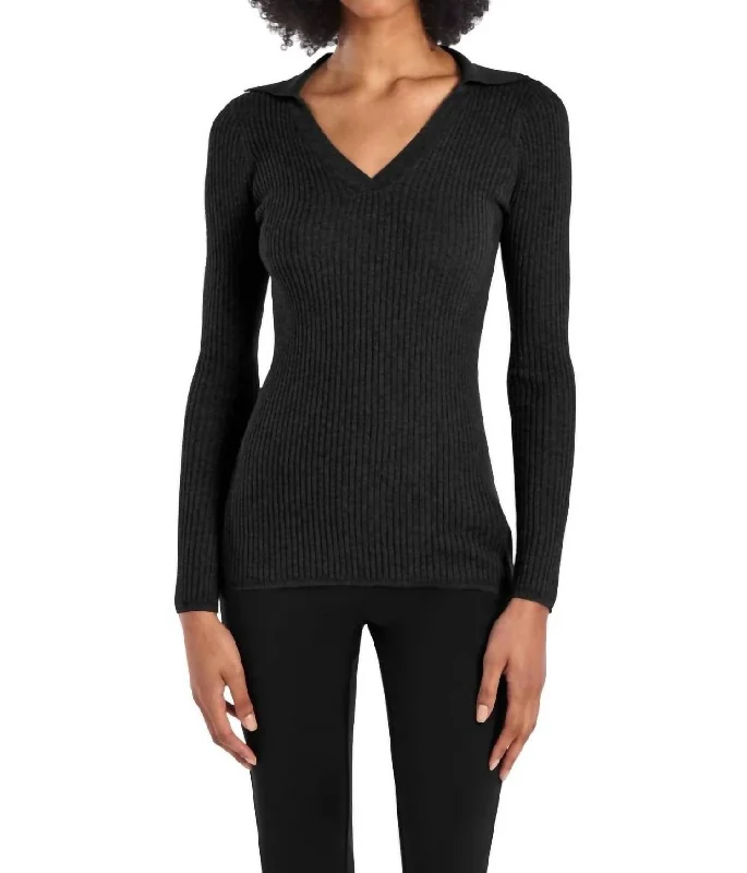 Women's Attire Avant-Garde Style Promotions Sierra Sweater In Black