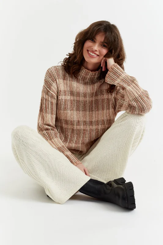 Women's Stylish Professional Garments Limited Stock Cream Wool-Cashmere Dora Sweater Women's Stylish Professional Garments Limited Stock Cream Wool-Cashmere Dora Sweater