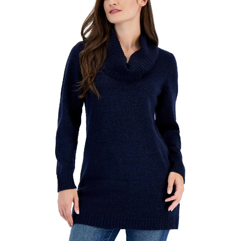 Women's Seasonal Clothing Unbeatable Deals Womens Cowl Neck Oversized Pullover Sweater