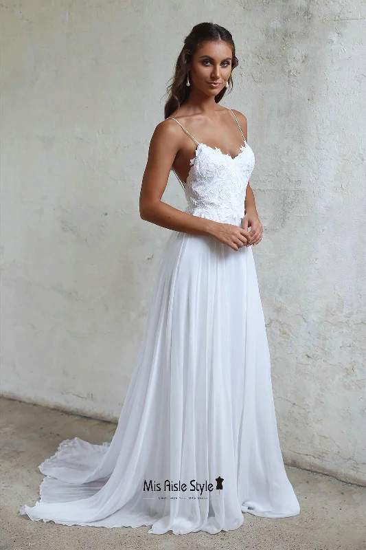 Women's Clothing For Outdoor Activities Dive Into Trendy Styles Spaghetti Straps Summer Wedding Dress Women's Clothing For Outdoor Activities Dive Into Trendy Styles Spaghetti Straps Summer Wedding Dress