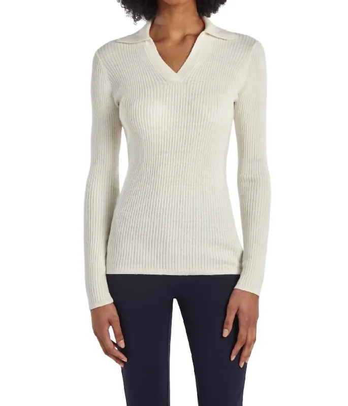 Fashionable Women's Clothing Stylish Statements Sierra Sweater In Starch