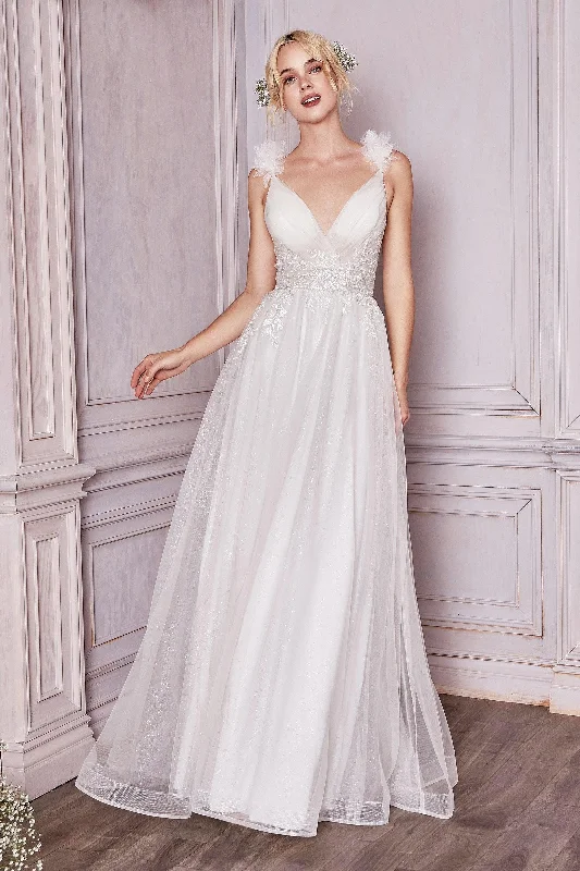 Stylish Outerwear Clothes For Women Chic Styles Cinderella Divine CD971W Sleeveless Long Tulle Wedding Dress Stylish Outerwear Clothes For Women Chic Styles Cinderella Divine CD971W Sleeveless Long Tulle Wedding Dress