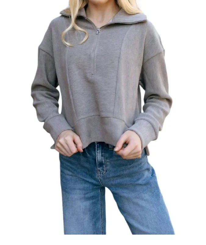 Women's Formal Apparel Flash Sale, Don'T Miss Kristine Pullover Sweater In Driftwood Women's Formal Apparel Flash Sale, Don'T Miss Kristine Pullover Sweater In Driftwood