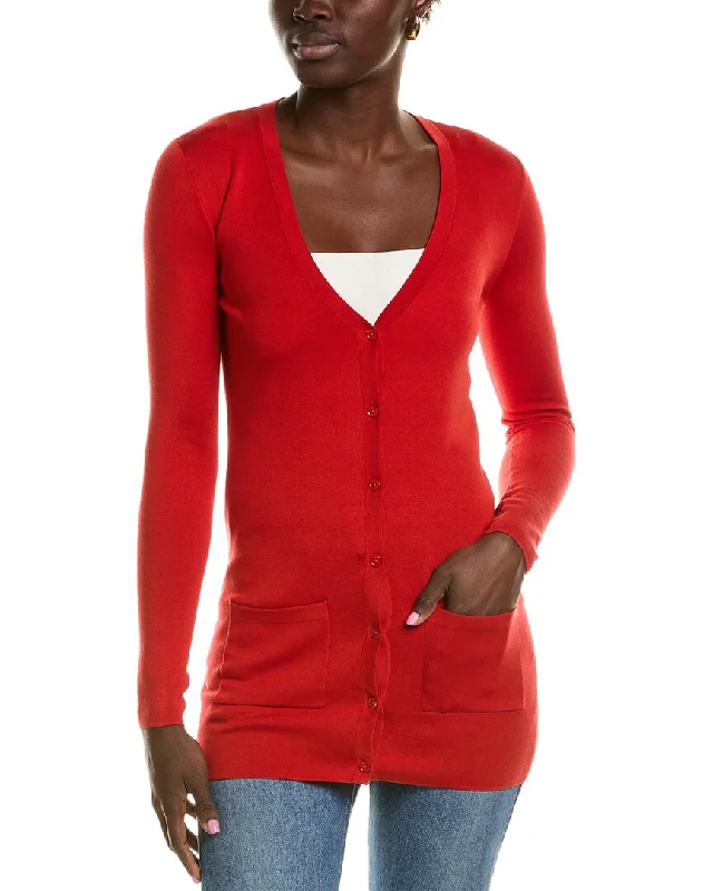 Women's Activewear Outfit Modish Fashion Discounts Michael Kors Collection Bette Silk-Blend Cardigan Women's Activewear Outfit Modish Fashion Discounts Michael Kors Collection Bette Silk-Blend Cardigan
