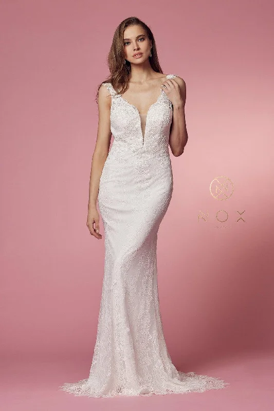 Fashionable Women's Clothing Casual Fashion Sleeveless Formal Long Wedding Gown