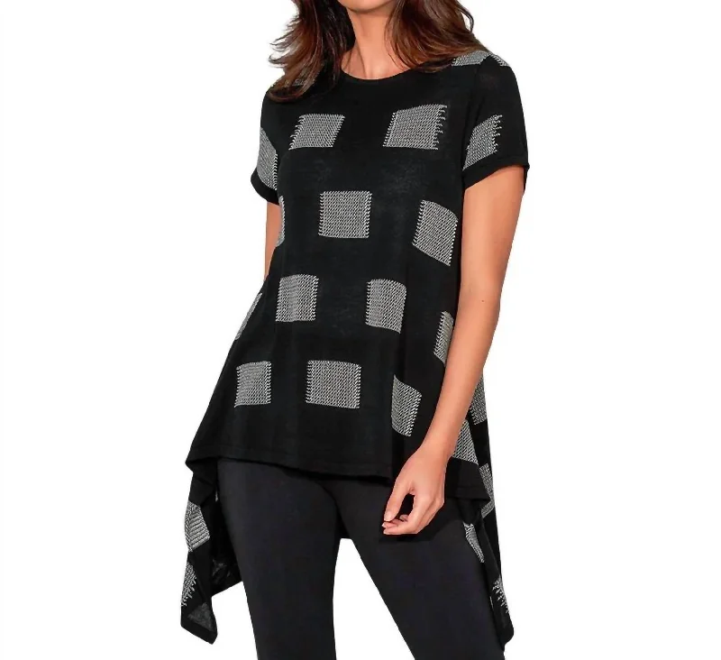 Affordable Fashion Clothing For Women Modern Chic Discounts Lazy Days Sweater In Black-Soft White Affordable Fashion Clothing For Women Modern Chic Discounts Lazy Days Sweater In Black-Soft White