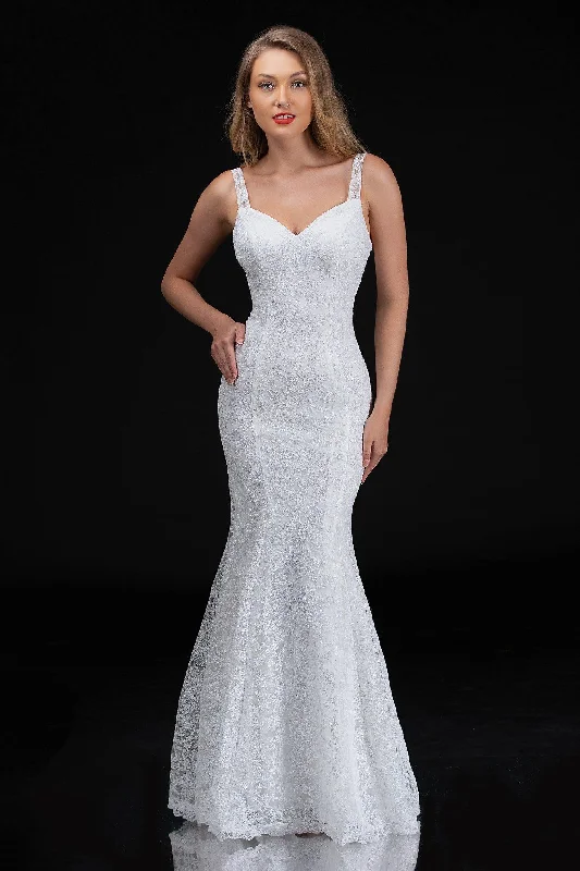 Women's Everyday Attire Special Offers Nina Canacci Long Formal Mermaid Wedding Gown 5142 Women's Everyday Attire Special Offers Nina Canacci Long Formal Mermaid Wedding Gown 5142