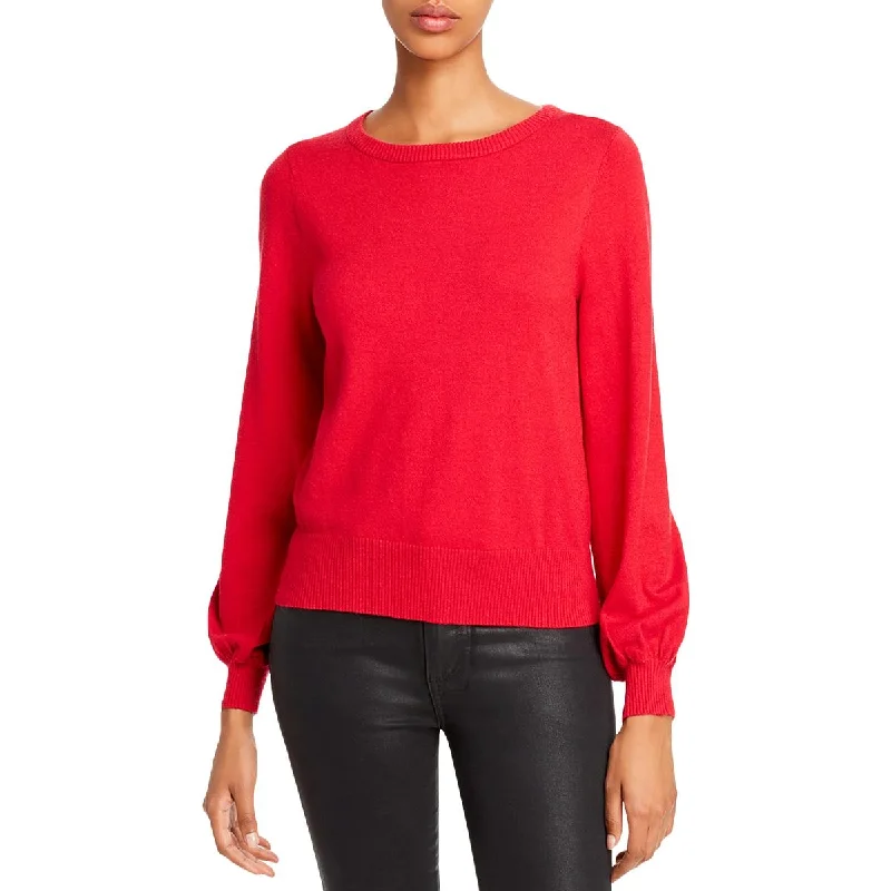 Women's Elegant Evening Outfit The Latest Trends Womens Ribbed Long Sleeve Crewneck Sweater