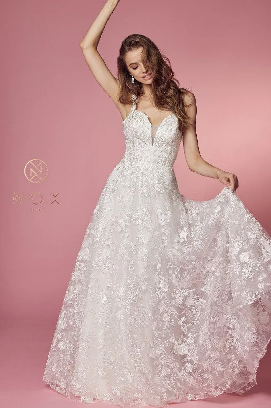 Women's Contemporary Clothing Romantic Fashion Discounts Sleeveless A-Line Long Wedding Gown Women's Contemporary Clothing Romantic Fashion Discounts Sleeveless A-Line Long Wedding Gown