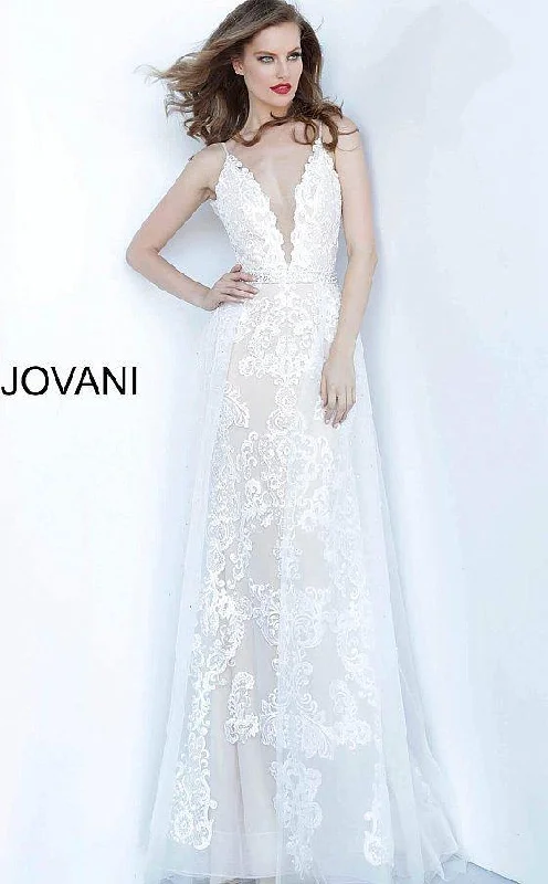 Women's Workout Clothing Budget Saver Jovani 59345 Wedding Long Dress