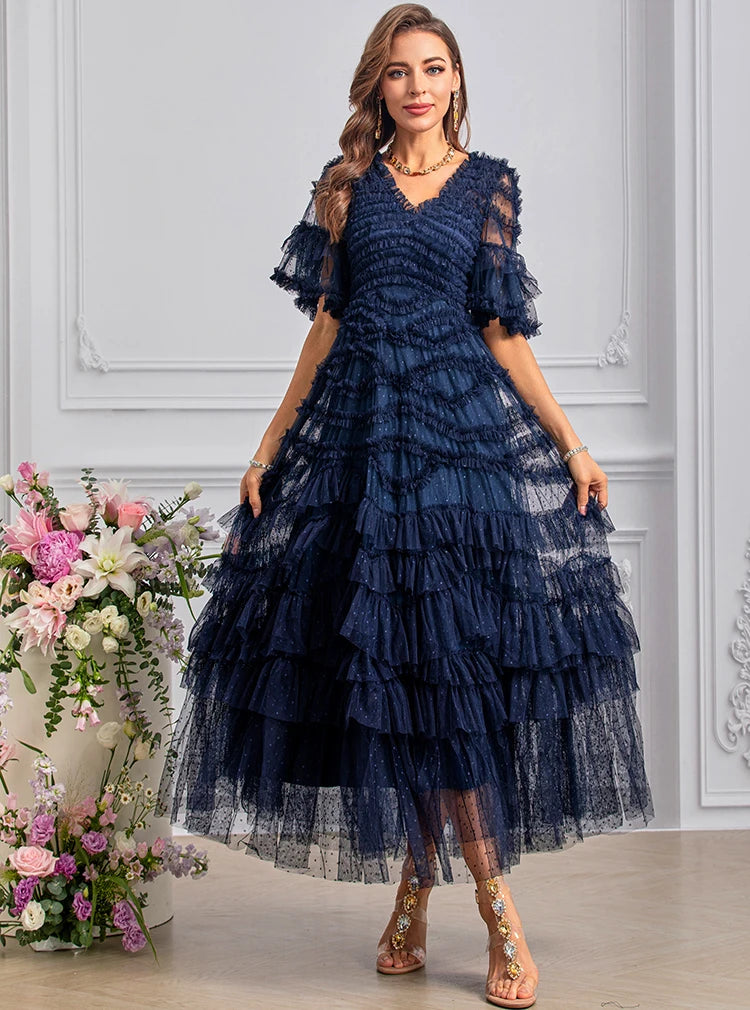 Plus-Size Women's Clothing Fashion Frontiers DRESS STYLE  - SY1449