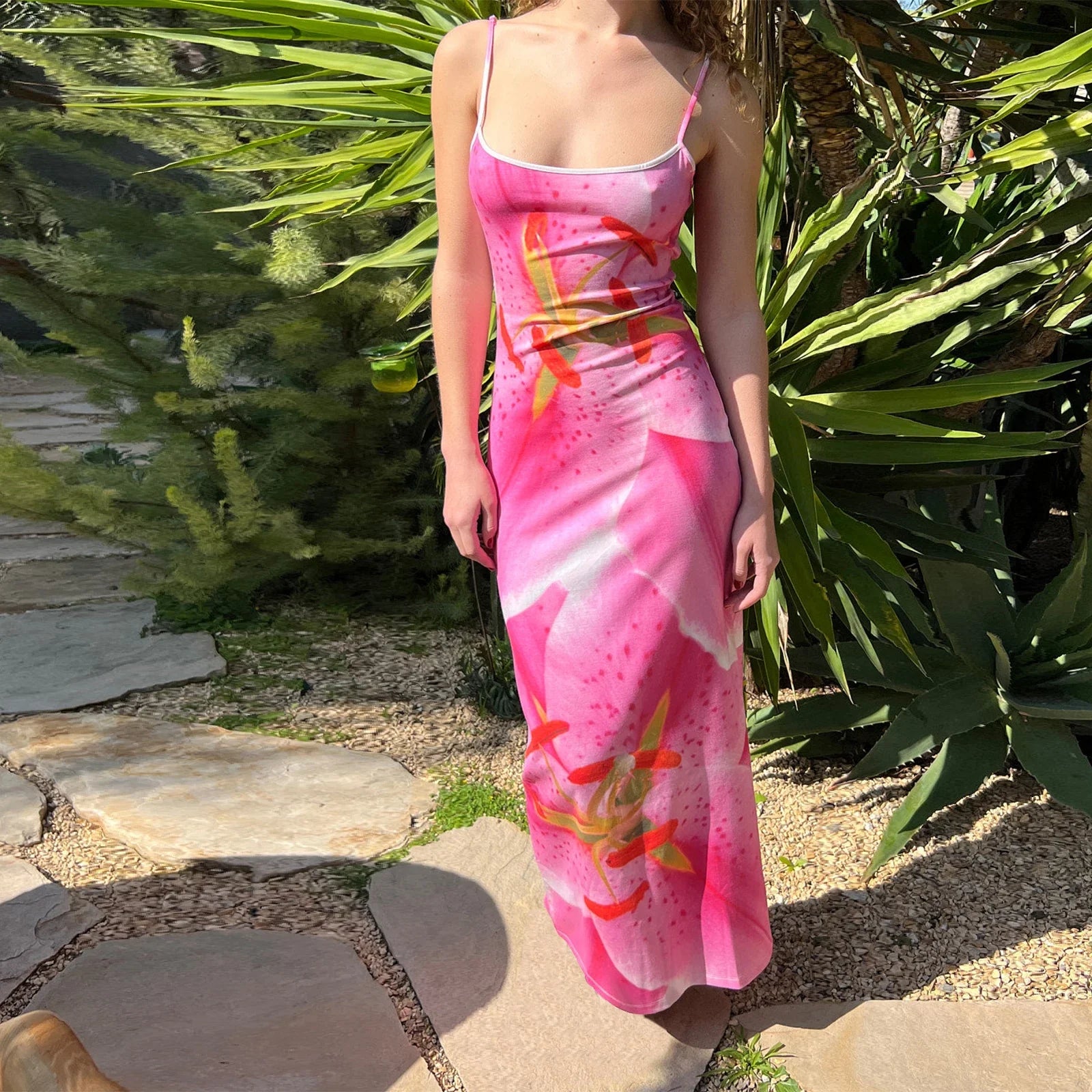 Women's Festive Attire Day-To-Night Styles FashionSierra - Casual Printed Backless Bodycon Slim Boho Long Sundress Maxi Dress Women's Festive Attire Day-To-Night Styles FashionSierra - Casual Printed Backless Bodycon Slim Boho Long Sundress Maxi Dress