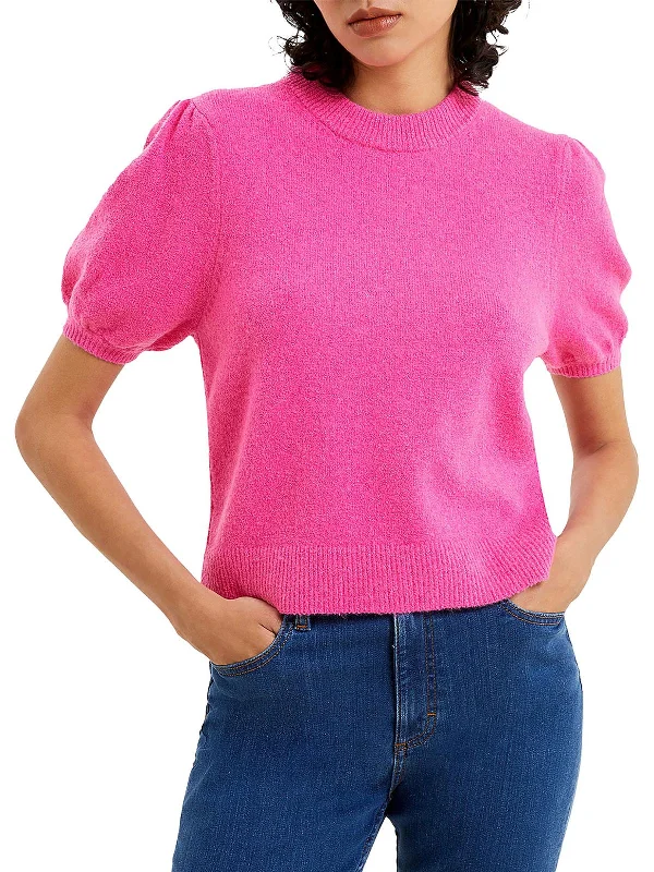 Stylish Women's Outfit Trendy Pulse Vhari Womens Crewneck Short Sleeve Pullover Sweater