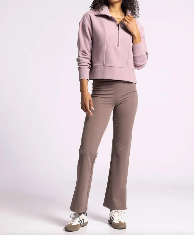 Women's Vacation Outfit Set Hot Sale Kristine Pullover In Purple Dove