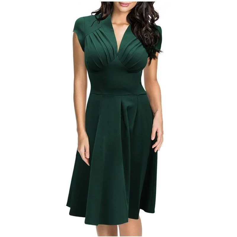 Comfortable Garments For Women Imeless Style FashionSierra - Women Stretch High Waist Elegant Dress Ladies Evening Party Formal Work Business Office Bodycon Midi Dress