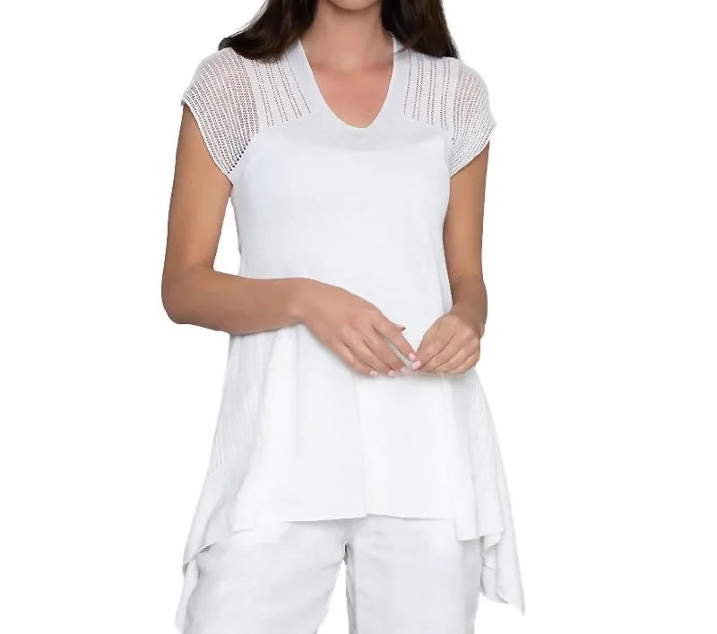 Sustainable Women's Clothing Luxury Casual Deals Final Touch Sweater In Soft White