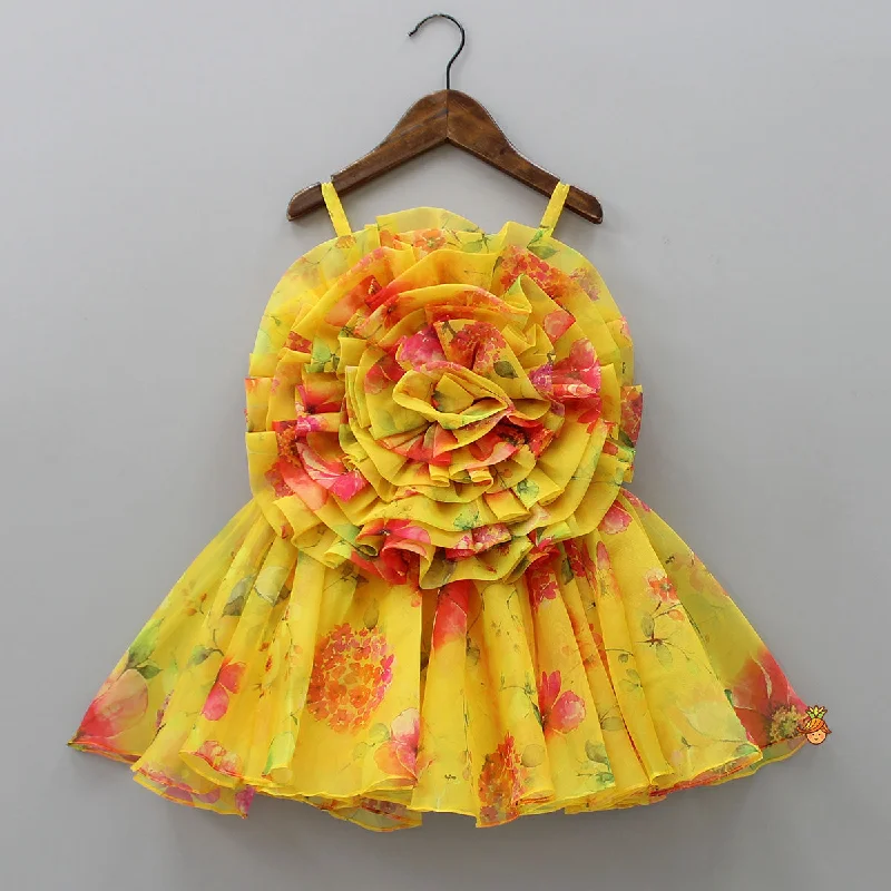 Casual Apparel For Women Limited Time Deal Yellow Sleeveless Strappy Dress