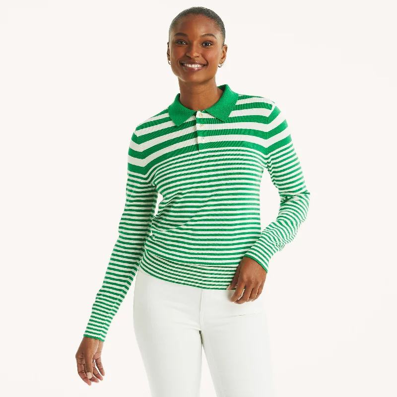 Women's Night-Out Clothes Special Offers, Don't Miss Nautica Womens Striped Polo Sweater Women's Night-Out Clothes Special Offers, Don't Miss Nautica Womens Striped Polo Sweater
