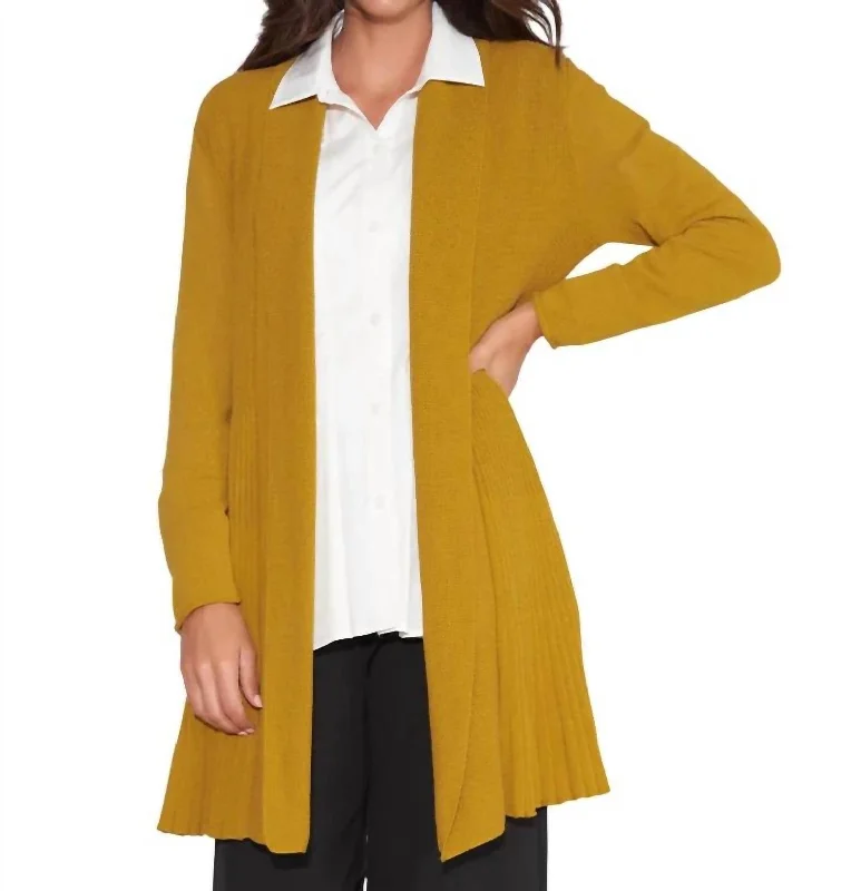 Stylish Women's Garments For Holidays Limited Time Offer Go To Cardigan In Saffron Stylish Women's Garments For Holidays Limited Time Offer Go To Cardigan In Saffron