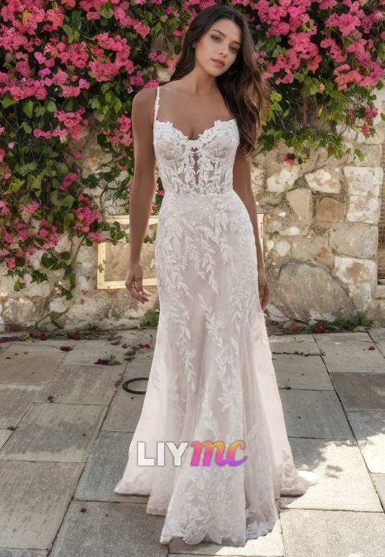 Women's Trendy Casual Clothes Fashion Forward LW313 - Plunging Illusion V Neck Lace Appliques Mermaid Wedding Dress Women's Trendy Casual Clothes Fashion Forward LW313 - Plunging Illusion V Neck Lace Appliques Mermaid Wedding Dress