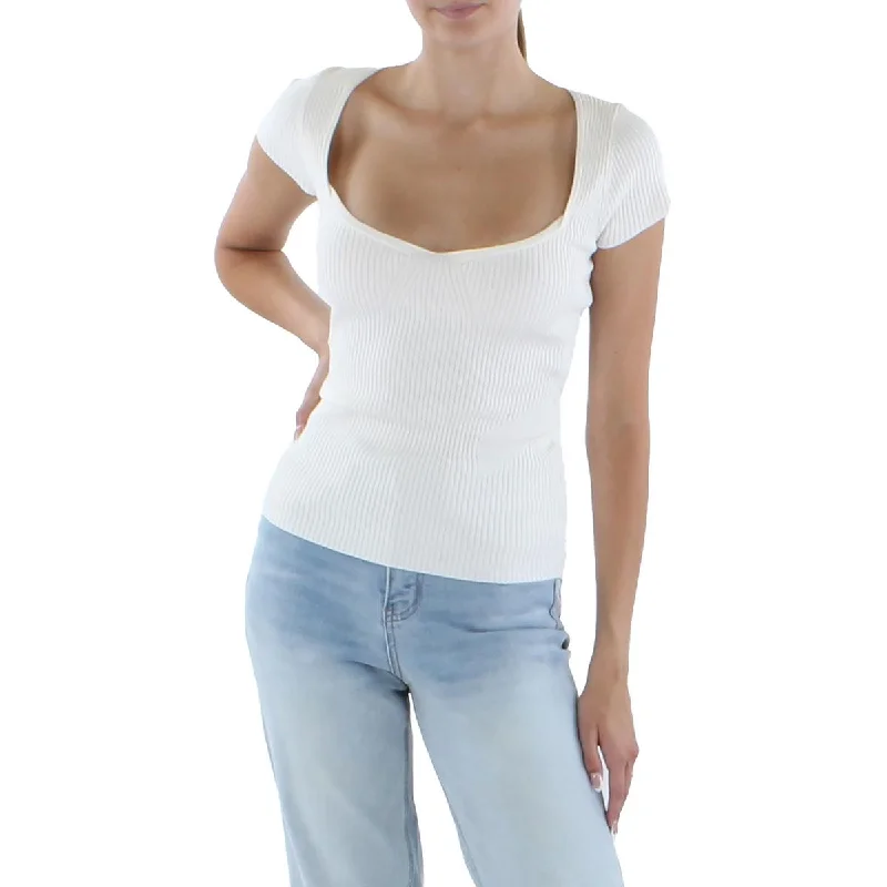 Women's Athletic Clothes Unleash Your Trend Driven Style Womens Ribbed Sweetheart-Neck Shrug Sweater Women's Athletic Clothes Unleash Your Trend Driven Style Womens Ribbed Sweetheart-Neck Shrug Sweater