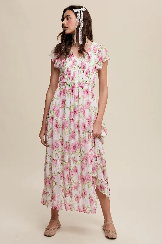 Women's Vintage-Inspired Clothing Relaxed Style Deals Lauren modest maxi dress